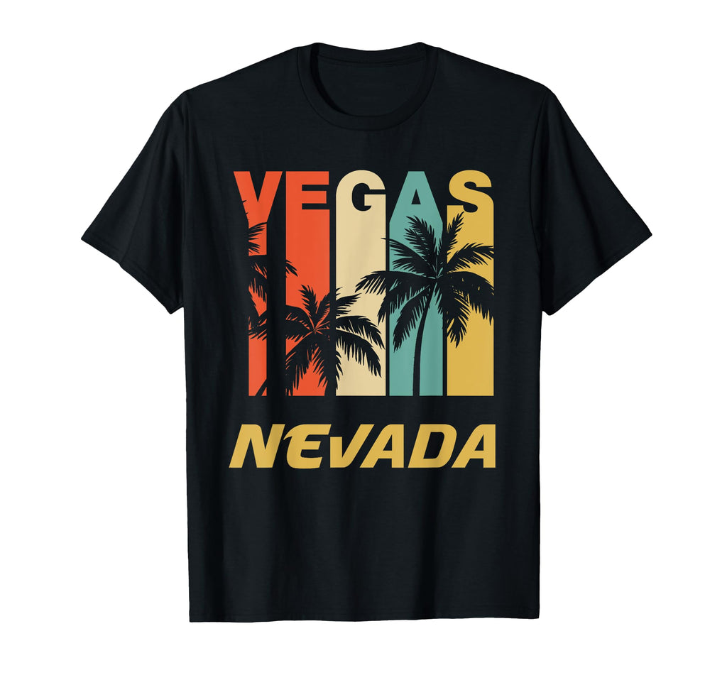 Las Vegas Nevada Palm Trees Vacation T-Shirt - Unique Graphic for Adults - T-Shirt, Sweatshirt, Hoodie