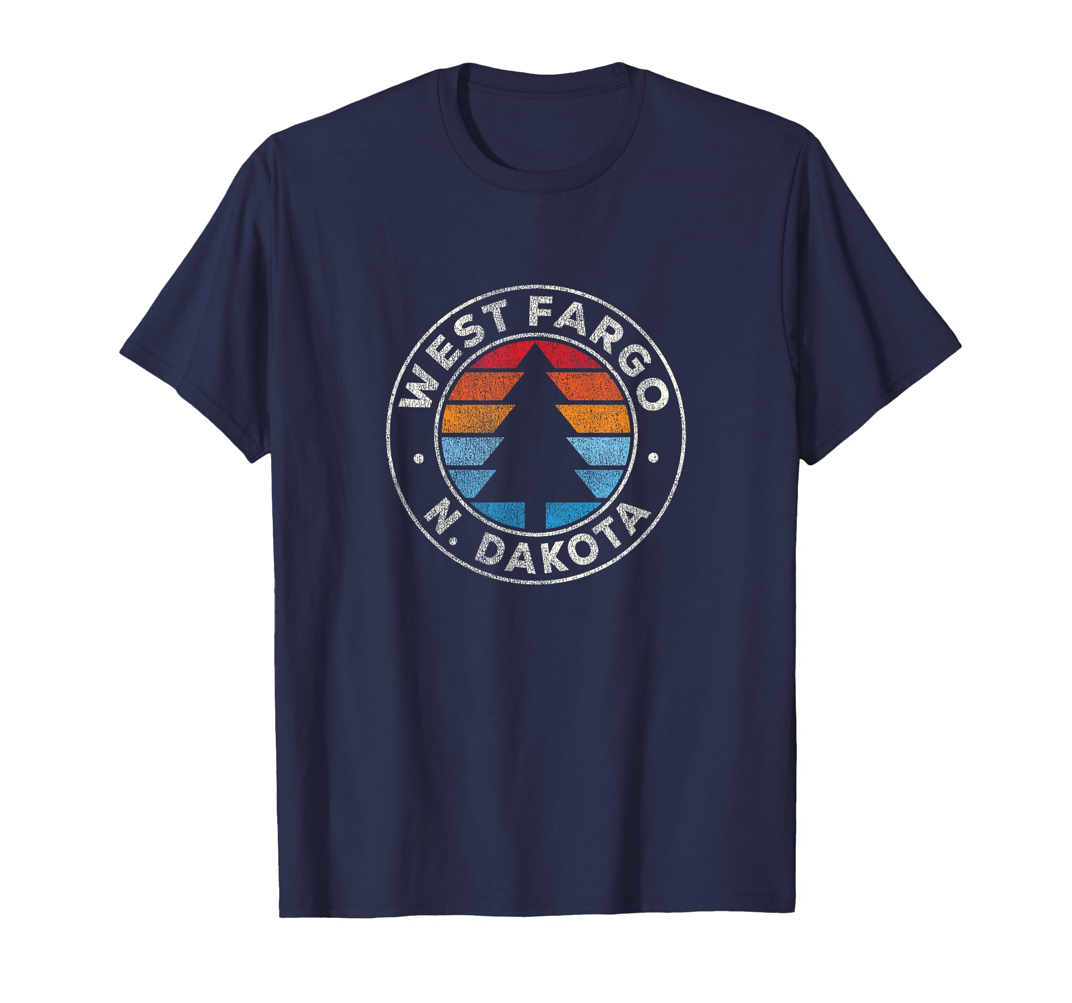 West Fargo North Dakota Nd 70S T-Shirt - Fun Novelty Design Men Women - T-Shirt, Sweatshirt, Hoodie