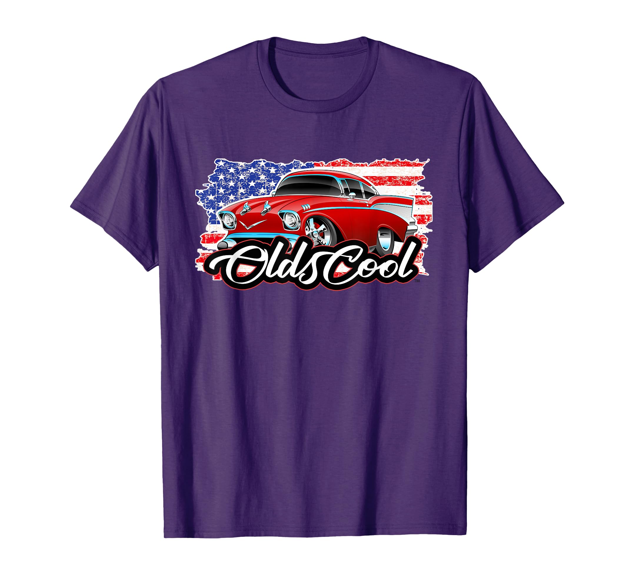 Old School Car 1957 T-Shirt - Aesthetic Graphic for Adults - T-Shirt, Sweatshirt, Hoodie