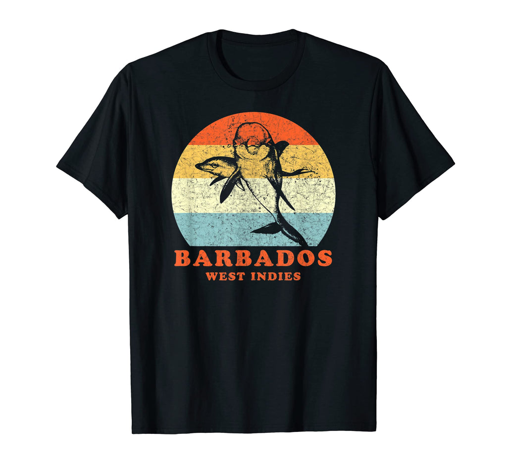 Barbados West Indies Dolphin Vacation T-Shirt - Unique Graphic Unisex - T-Shirt, Sweatshirt, Hoodie