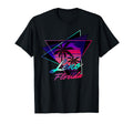 Leno Florida Sunset Synthwave Vibes T-Shirt - Streetwear Style Unisex - T-Shirt, Sweatshirt, Hoodie