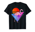 Vaporwave Flamingo Aesthetic Art T-Shirt - Novelty Apparel Men Women - T-Shirt, Sweatshirt, Hoodie