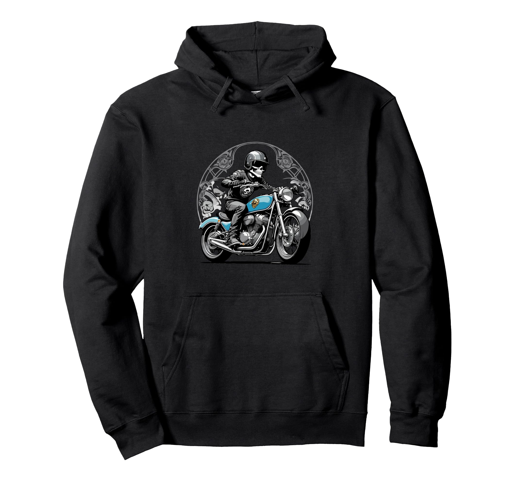 Cafe Racer Motorcycle Bike Club Hoodie - Streetwear Style for Adults - T-Shirt, Sweatshirt, Hoodie