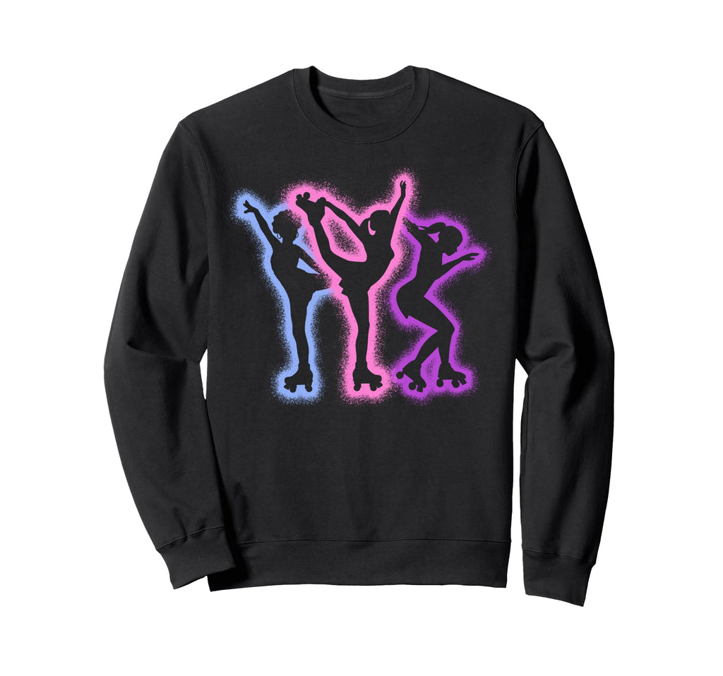 Roller Skater Rollerskate Sweatshirt - Casual Everyday Wear Men Women - T-Shirt, Sweatshirt, Hoodie