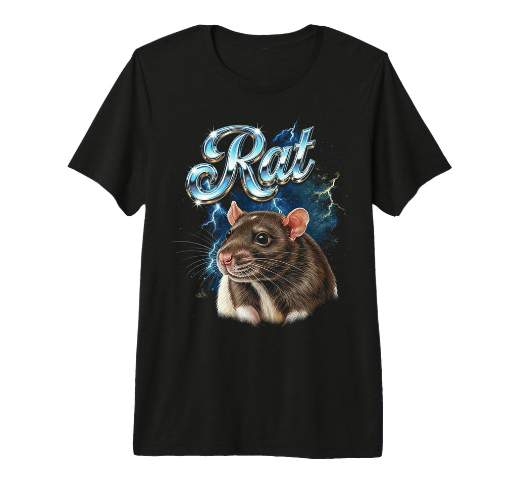 Rat 90S Funny Rat 80S Rodents Lover T-Shirt - Streetwear Style for Adults - T-Shirt, Sweatshirt, Hoodie