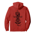Motorbike Bald Eagle Motorcycle Hoodie - Streetwear Style Unisex - T-Shirt, Sweatshirt, Hoodie