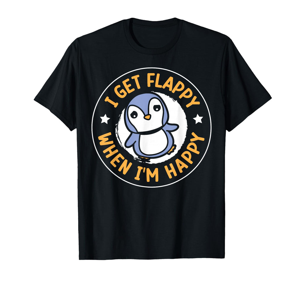 Autistic Autism Asd Stim Stimming Penguin T-Shirt - Custom Art Print Unisex - T-Shirt, Sweatshirt, Hoodie