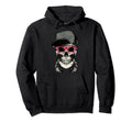Music Skull Musician Party Festival Lover Hoodie - Custom Art Print Unisex - T-Shirt, Sweatshirt, Hoodie