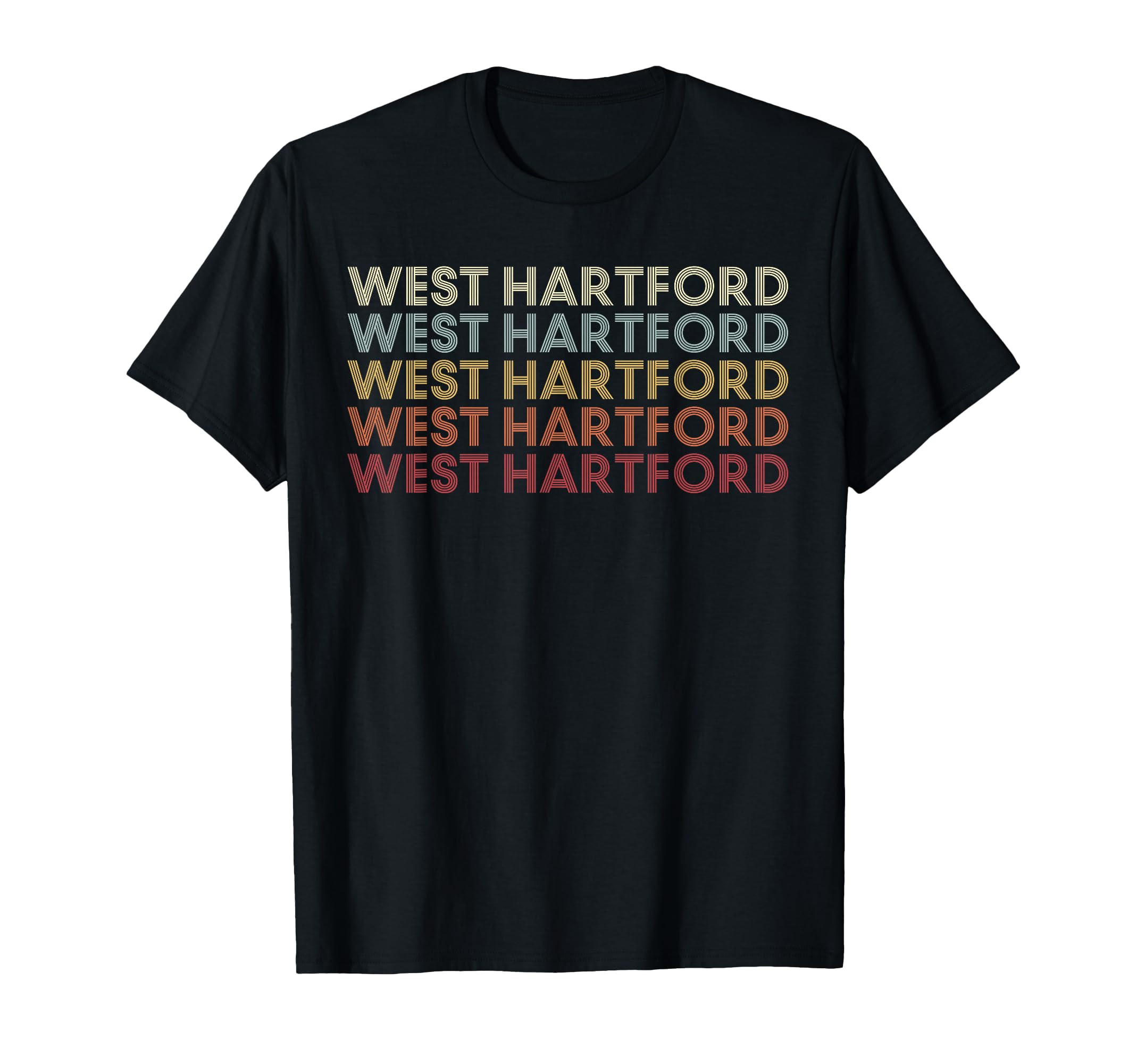 West Hartford Connecticut West Hartford T-Shirt - Unique Graphic Men Women - T-Shirt, Sweatshirt, Hoodie