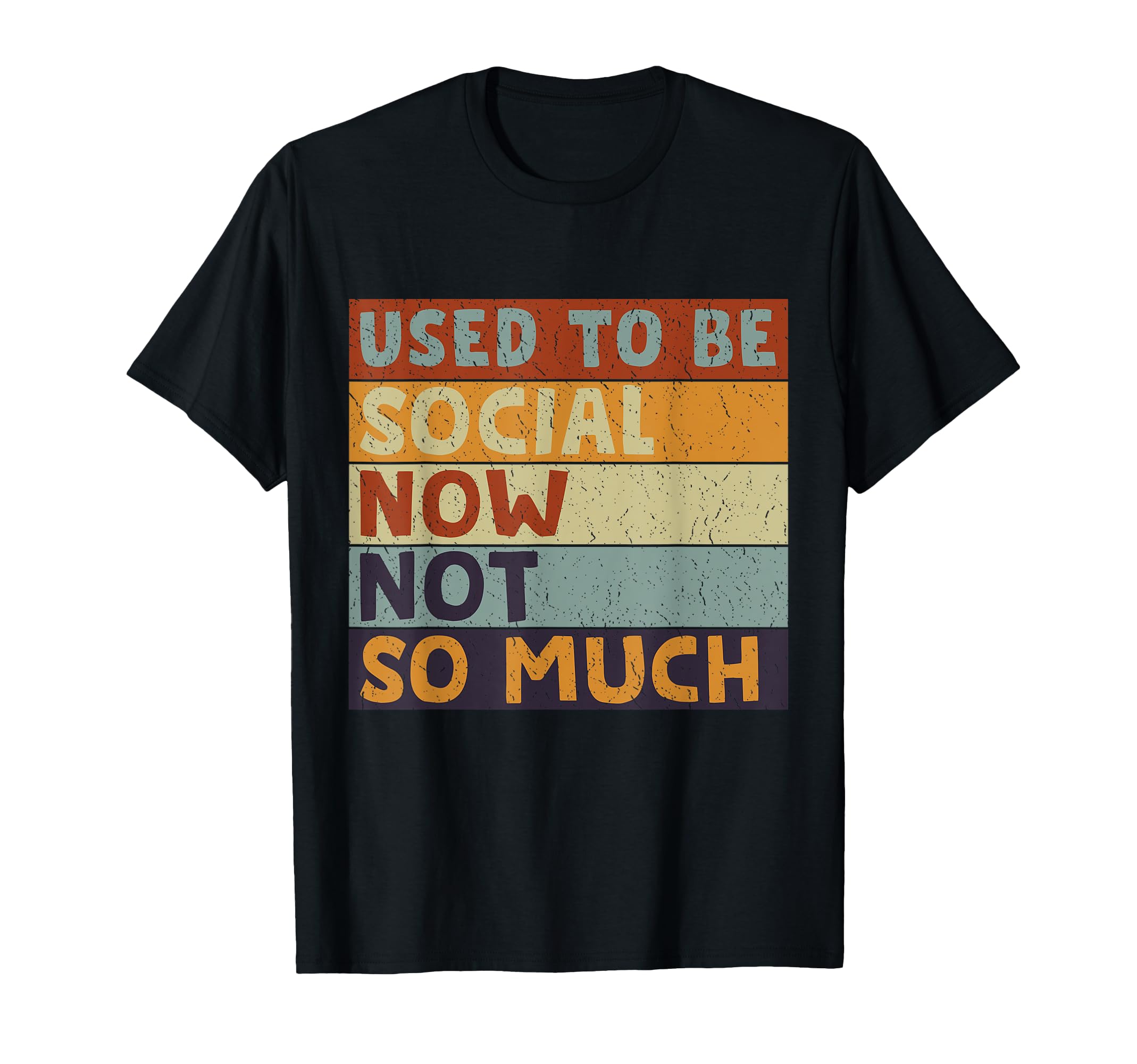 Introvert Anti Social I Used To Be Social T-Shirt - Minimalist Print Unisex - T-Shirt, Sweatshirt, Hoodie