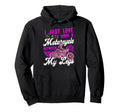 Motorcycle Biker Female I Just Love Hoodie - Streetwear Style for Adults - T-Shirt, Sweatshirt, Hoodie