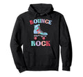 Bounce Rock Skaters Roller Skate Hoodie - Casual Everyday Wear Men Women - T-Shirt, Sweatshirt, Hoodie