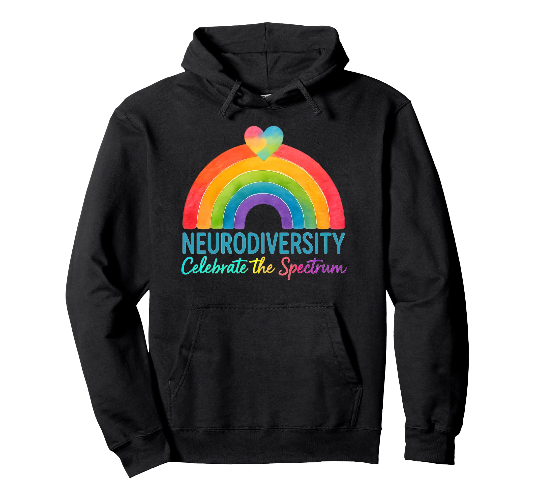 Neurodiversity Autism Spectrum Asd Adhd Hoodie - Graphic Print for Adults - T-Shirt, Sweatshirt, Hoodie