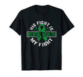 His Fight Is My Fight Mental Health T-Shirt - Casual Everyday Wear Unisex - T-Shirt, Sweatshirt, Hoodie