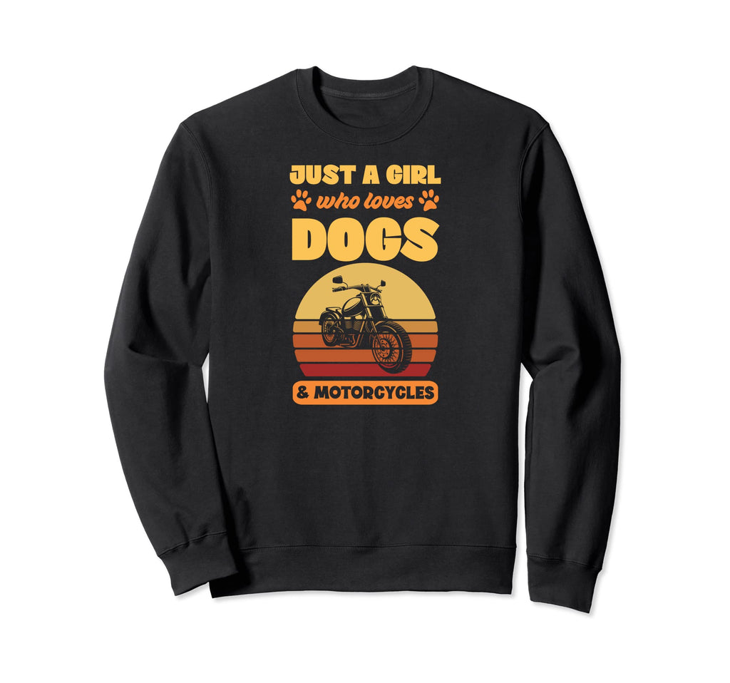 Just Who Loves Dogs And Sweatshirt - Minimalist Print for Adults - T-Shirt, Sweatshirt, Hoodie