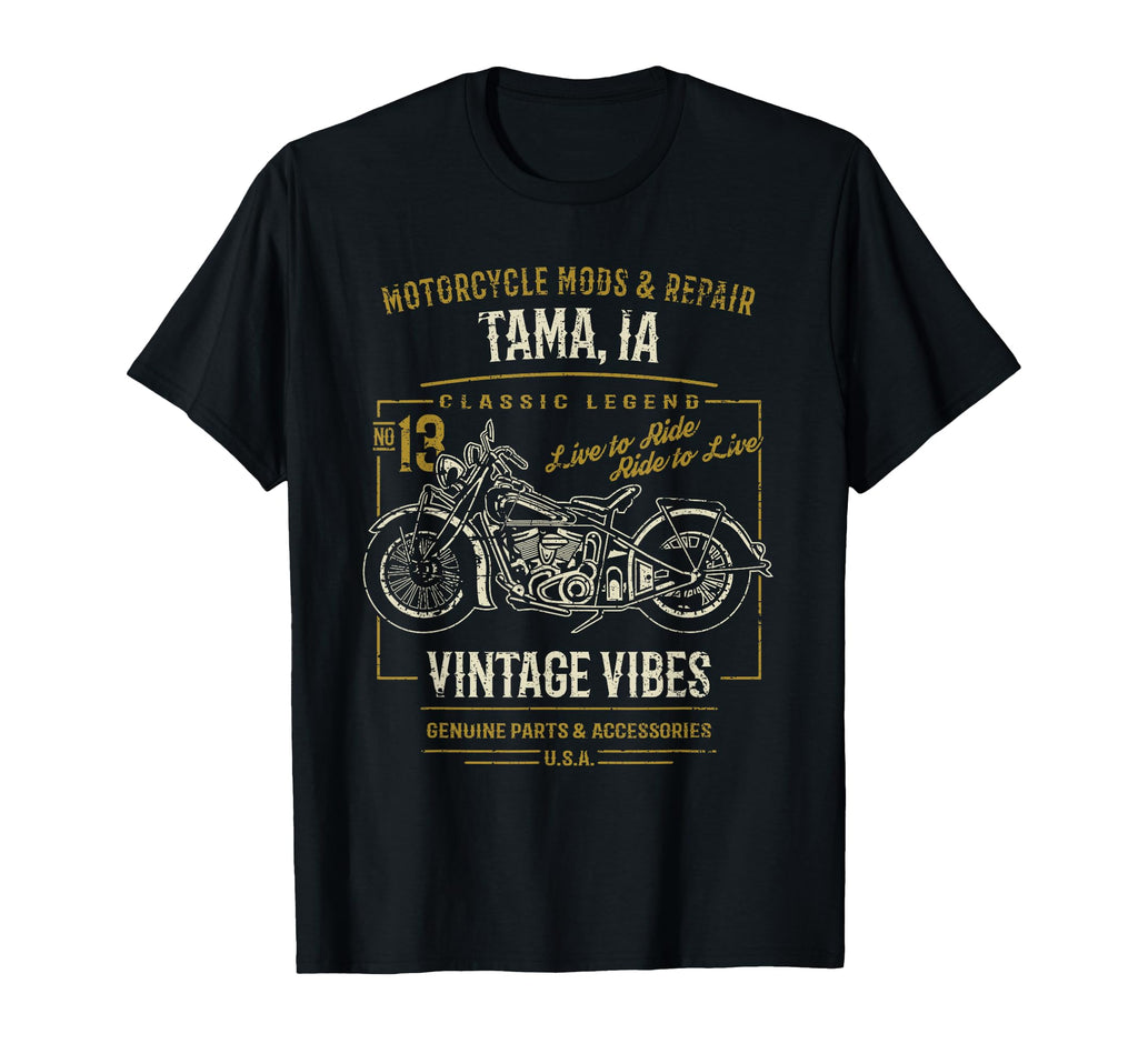 Tama Ia Usa Motorcycle T-Shirt - Custom Art Print for Adults - T-Shirt, Sweatshirt, Hoodie