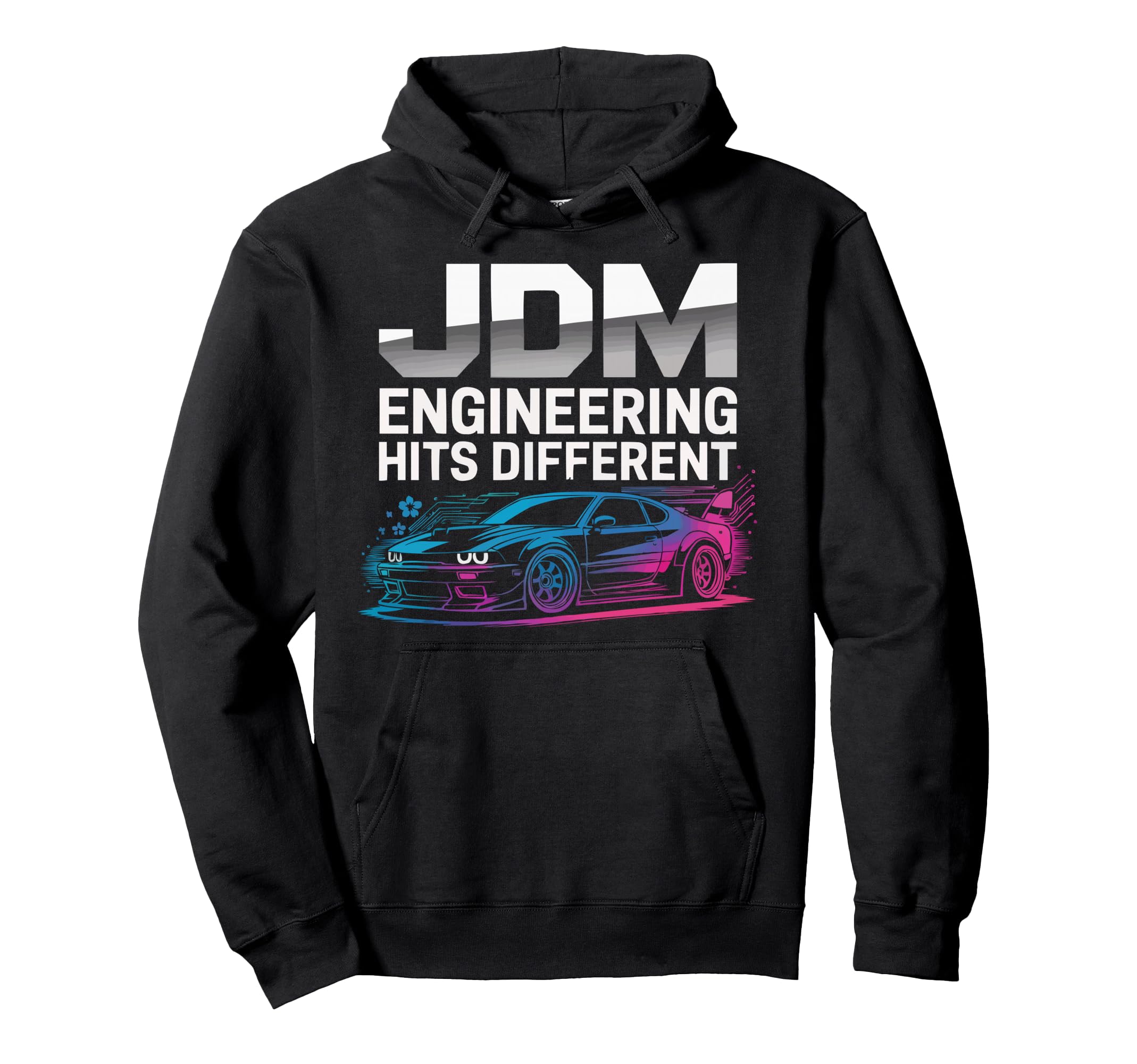 Jdm Car Japanese Car Lover Japan Hoodie - Streetwear Style for Adults - T-Shirt, Sweatshirt, Hoodie