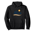 Shore Sunny Beach Coastal Typography Hoodie - Aesthetic Graphic for Adults - T-Shirt, Sweatshirt, Hoodie