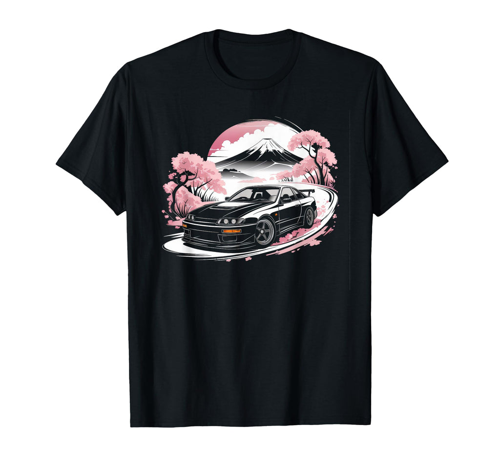 Japanese Car Jdm Japan Street Racing T-Shirt - Graphic Print Unisex - T-Shirt, Sweatshirt, Hoodie