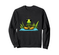 Meditation Grasshopper Yoga Pose Sweatshirt - Custom Art Print Men Women - T-Shirt, Sweatshirt, Hoodie