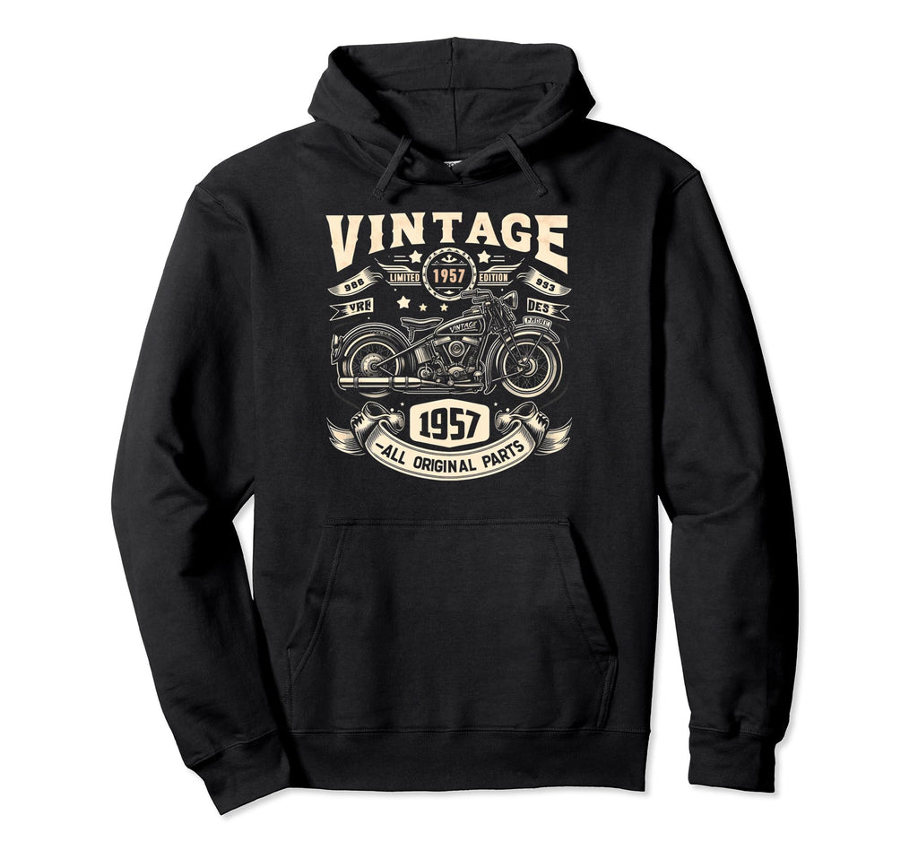 1957 Born 1957 67Th Birthday Hoodie - Custom Art Print Men Women - T-Shirt, Sweatshirt, Hoodie