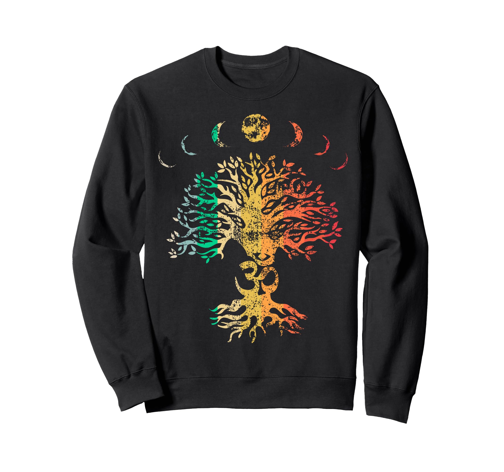 Sacred Yoga Tree Meditation Sweatshirt - Casual Everyday Wear for Adults - T-Shirt, Sweatshirt, Hoodie