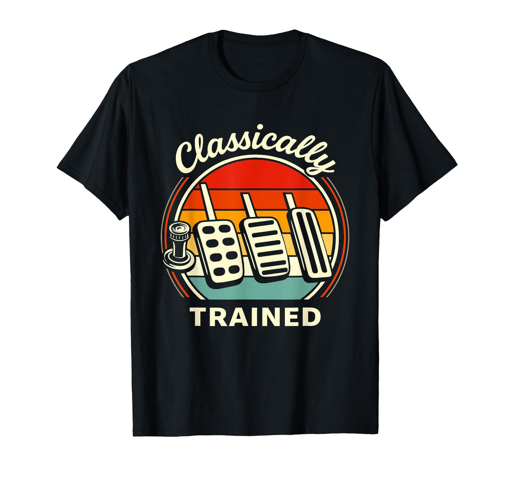 Classically Trained Dimmer Manual Car T-Shirt - Novelty Apparel Unisex - T-Shirt, Sweatshirt, Hoodie