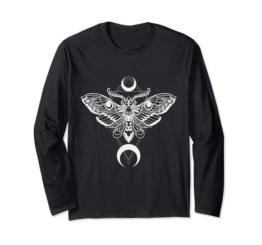 Beautiful Moth Goth Horror Antisocial T-Shirt - Novelty Apparel Men Women - T-Shirt, Sweatshirt, Hoodie