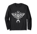 Beautiful Moth Goth Horror Antisocial T-Shirt - Novelty Apparel Men Women - T-Shirt, Sweatshirt, Hoodie