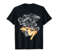 Hd Motorcycle Vtwin Shovelhead T-Shirt - Casual Everyday Wear Men Women - T-Shirt, Sweatshirt, Hoodie