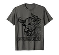 Bullshirt Bull Funny Cowboy Western T-Shirt - Custom Art Print for Adults - T-Shirt, Sweatshirt, Hoodie