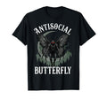 Cryptid Mothman Introvert Funny T-Shirt - Custom Art Print Men Women - T-Shirt, Sweatshirt, Hoodie