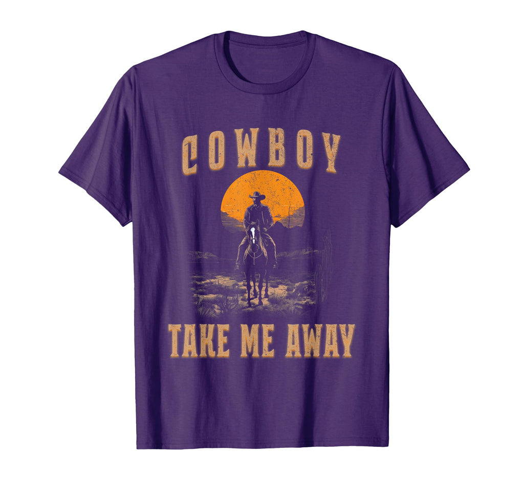 Western Life Rodeo Country Cowboy Take T-Shirt - Trendy Graphic for Adults - T-Shirt, Sweatshirt, Hoodie