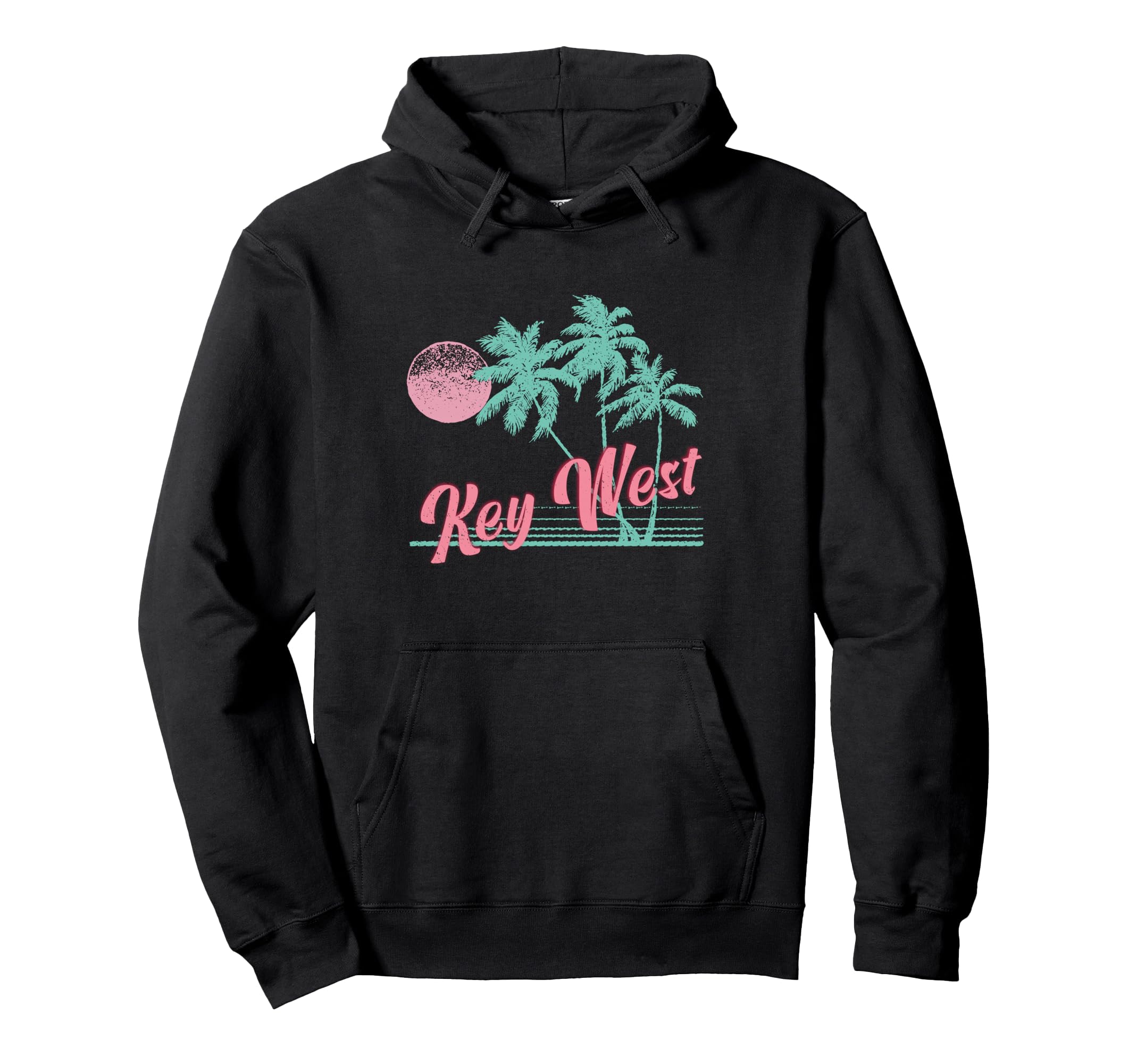 Key West Florida Beach Hoodie - Novelty Apparel for Adults - T-Shirt, Sweatshirt, Hoodie