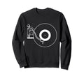 Minimalist Analog Record Player Lp Sweatshirt - Aesthetic Graphic Unisex - T-Shirt, Sweatshirt, Hoodie