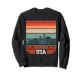 Indianapolis Usa Sunset Skyline Sweatshirt - Unique Graphic for Adults - T-Shirt, Sweatshirt, Hoodie
