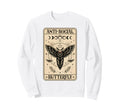 Mothman Anti Social Funny Butterfly Sweatshirt - Minimalist Print Unisex - T-Shirt, Sweatshirt, Hoodie