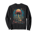 Mushroom 70S 80S Art 80 Sweatshirt - Aesthetic Graphic for Adults - T-Shirt, Sweatshirt, Hoodie