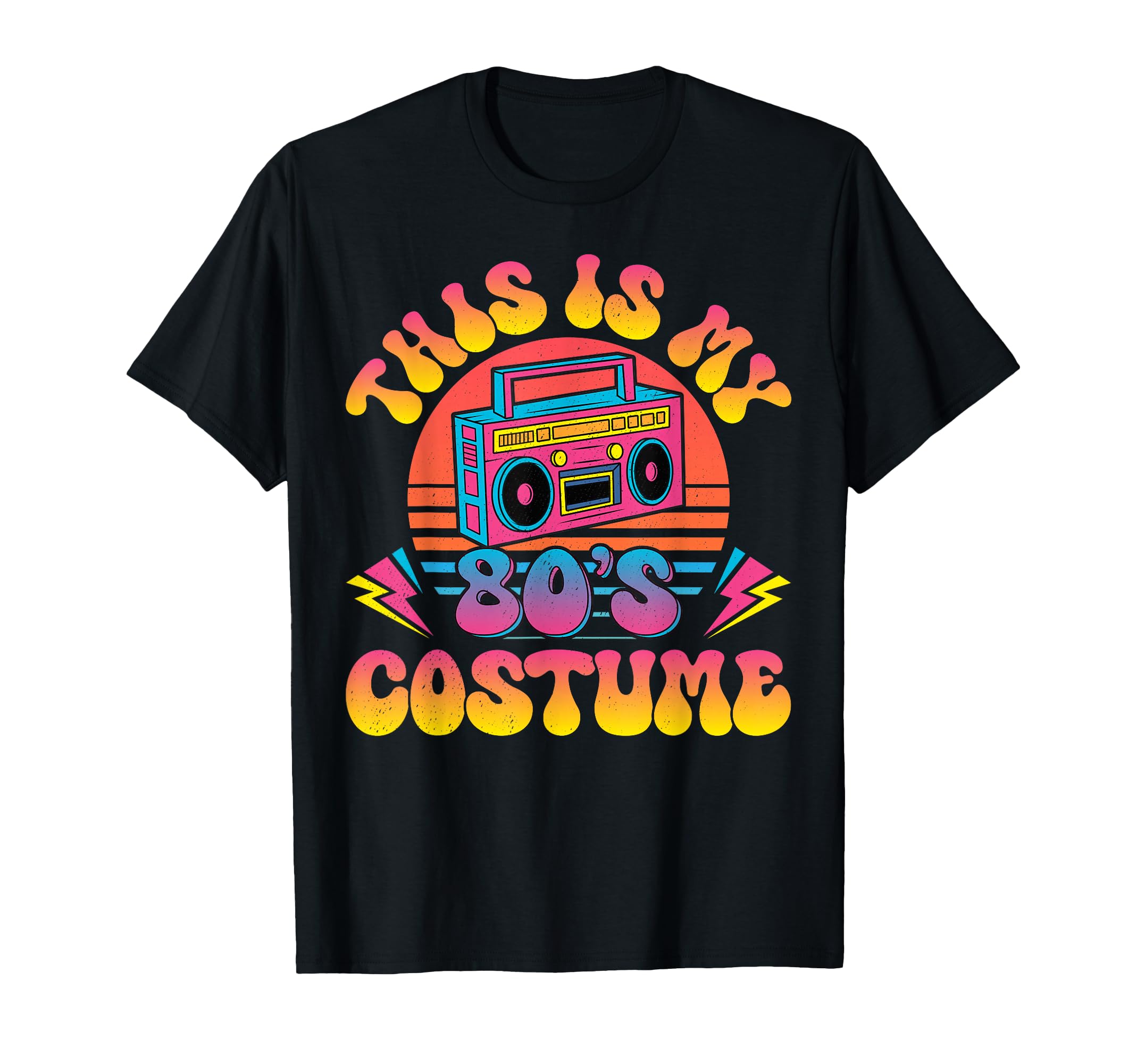 1980S Party Outfit Throwback T-Shirt - Custom Art Print Men Women - T-Shirt, Sweatshirt, Hoodie