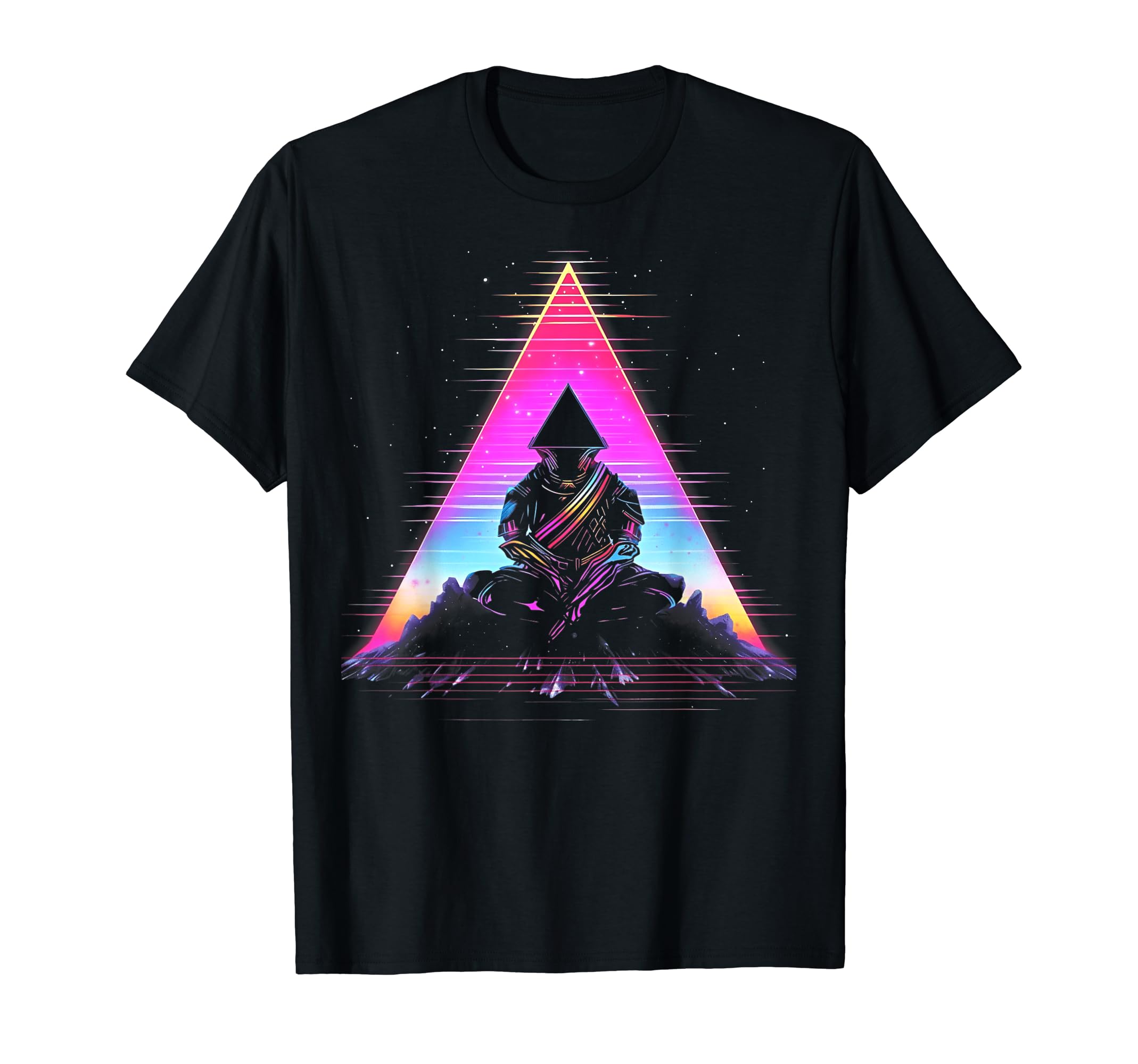 Synthwave Astronaut Cyberpunk 80S Sci Fi 81 T-Shirt - Graphic Print Unisex - T-Shirt, Sweatshirt, Hoodie