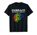 Embrace Neurodiversity Autism Adhd T-Shirt - Streetwear Style Men Women - T-Shirt, Sweatshirt, Hoodie