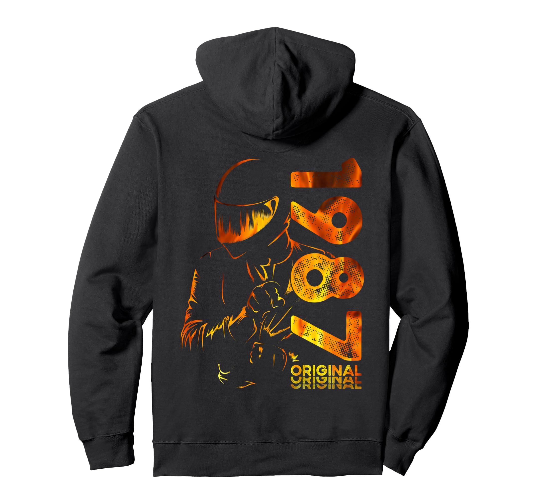 39Th Birthday Motorcycle Hoodie - Fun Novelty Design Men Women - T-Shirt, Sweatshirt, Hoodie