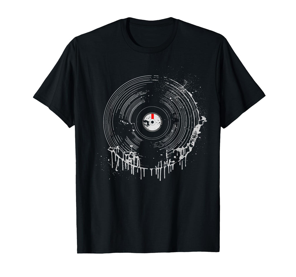 Turntable Vinyl Record Player Sketch T-Shirt - Graphic Print for Adults - T-Shirt, Sweatshirt, Hoodie