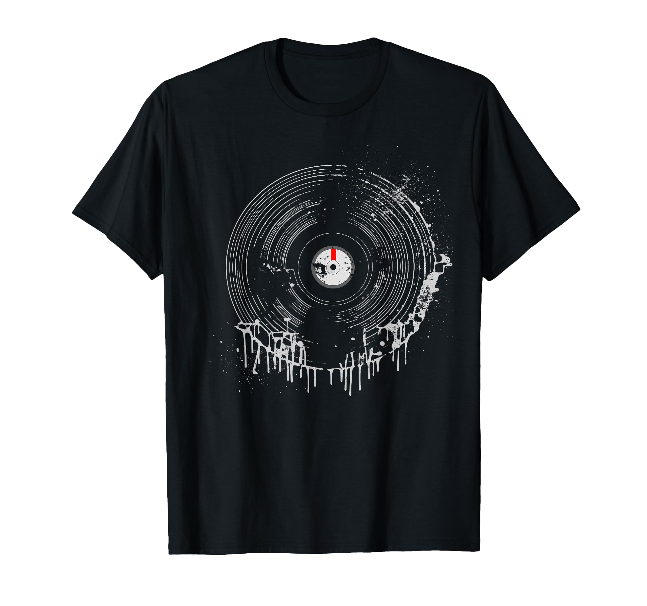 Turntable Vinyl Record Player Sketch T-Shirt - Graphic Print for Adults - T-Shirt, Sweatshirt, Hoodie