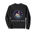 Cats Are My Best Friends Sacred Sweatshirt - Novelty Apparel Men Women - T-Shirt, Sweatshirt, Hoodie