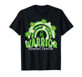 Groovy Daisy Rainbow Mental Health Warrior T-Shirt - Novelty Apparel Unisex - T-Shirt, Sweatshirt, Hoodie