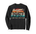 Awesome Since 1957 69Th Birthday Sweatshirt - Minimalist Print for Adults - T-Shirt, Sweatshirt, Hoodie