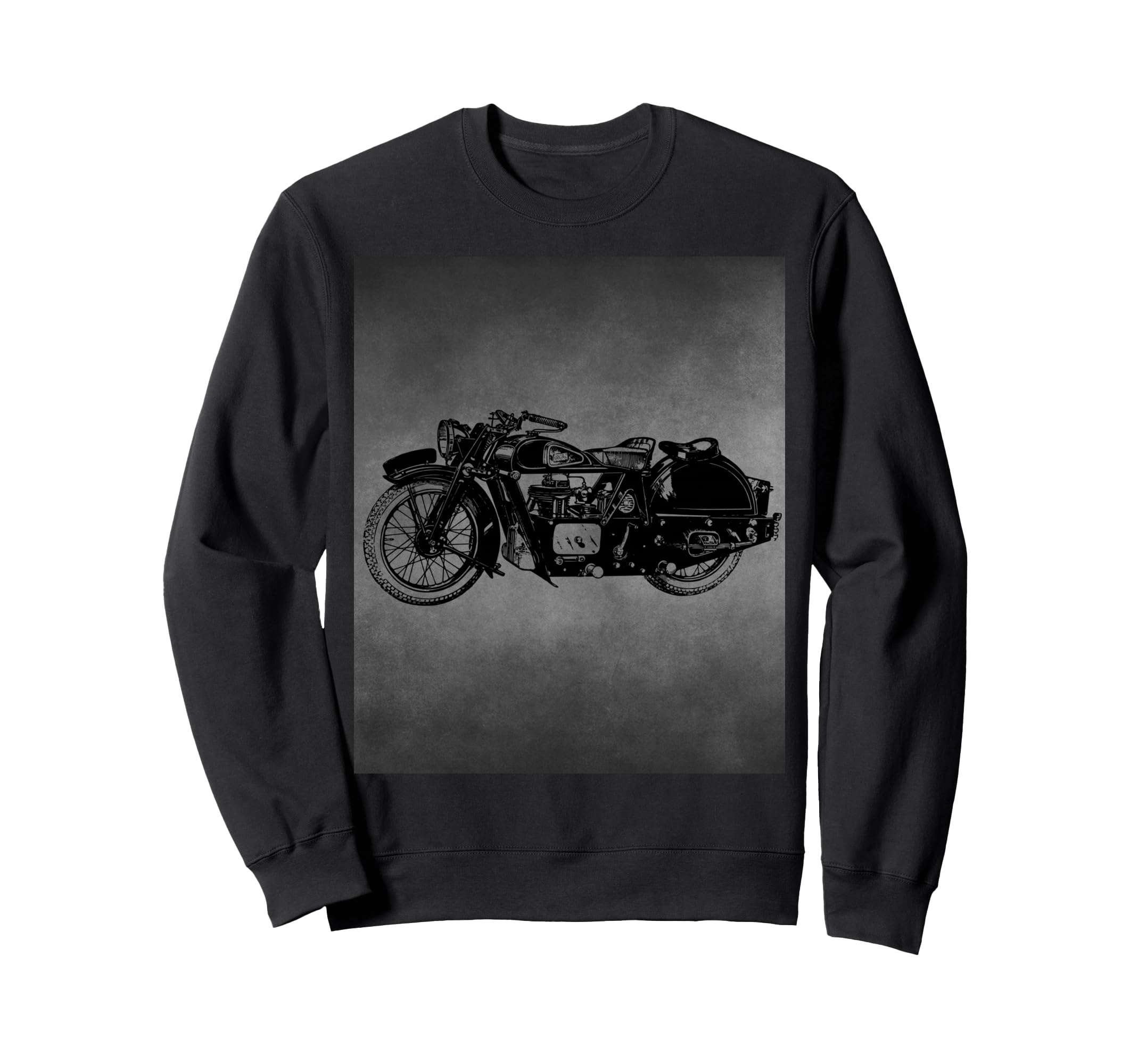 Motorcycle Drawing Sweatshirt - Streetwear Style Unisex - T-Shirt, Sweatshirt, Hoodie