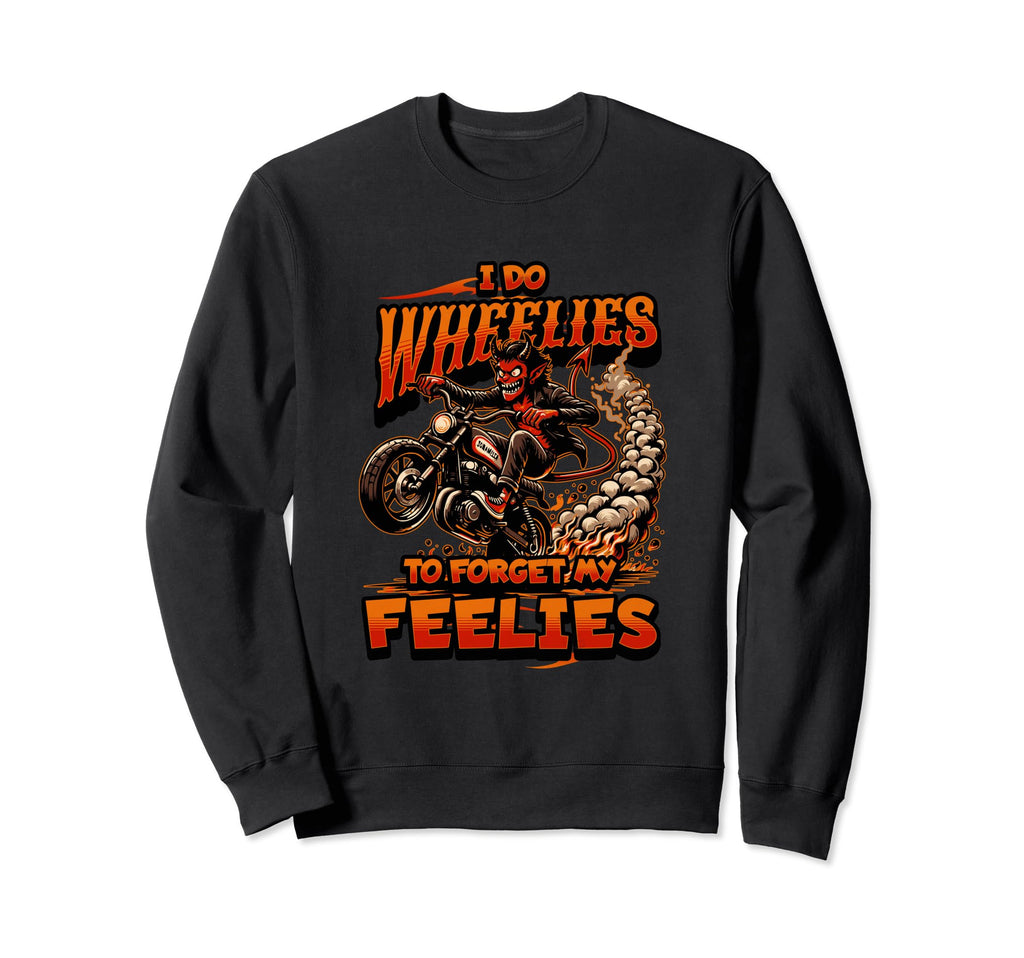 Biker Motorcycle Motorcycle Funny Sweatshirt - Unique Graphic for Adults - T-Shirt, Sweatshirt, Hoodie