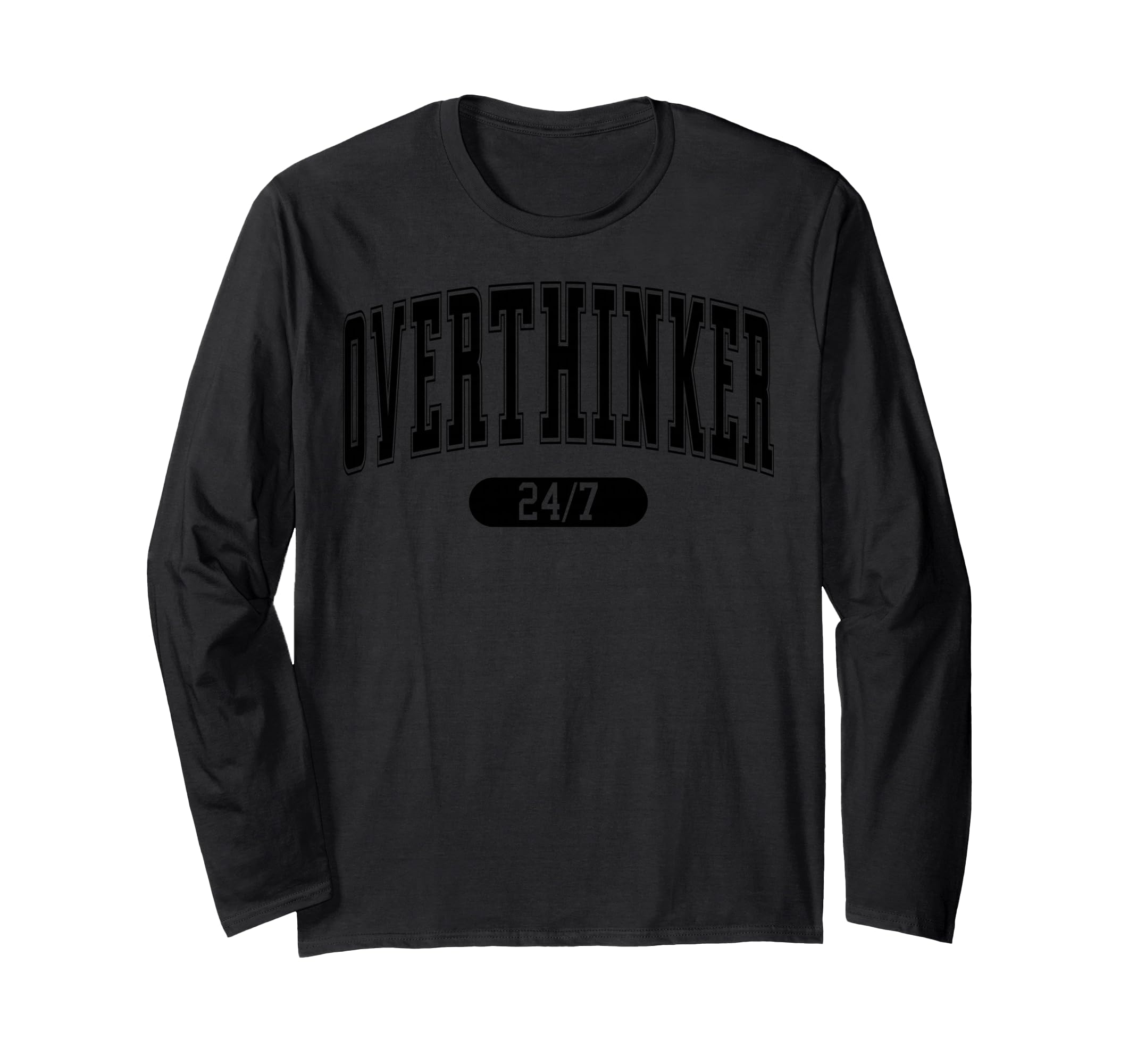 Overthinker T-Shirt - Aesthetic Graphic for Adults - T-Shirt, Sweatshirt, Hoodie